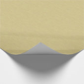 Soft Brushed Gold Geschenkpapier (Ecke)