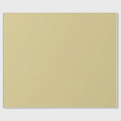 Soft Brushed Gold Geschenkpapier (Flach)
