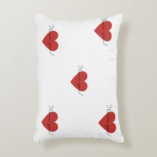 Soft Brushed Polyester Accent Pillow Dekokissen (Vorderseite(Vertikal))