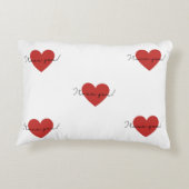 Soft Brushed Polyester Accent Pillow Dekokissen (Rückseite)