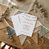 Soft bunting Hochzeit speichern Sie das Datum Save The Date