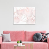 Soft Calla Lilies Canvas Print Leinwanddruck (Insitu (Wohnzimmer))