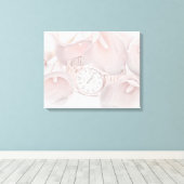 Soft Calla Lilies Canvas Print Leinwanddruck (Insitu (Holzboden))