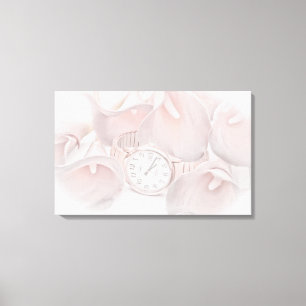 Soft Calla Lilies Canvas Print Leinwanddruck