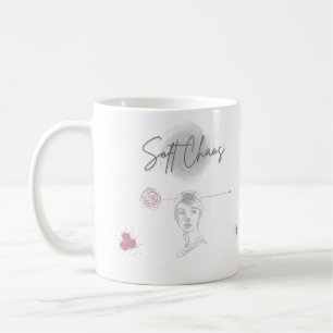 Soft Chaos - Minimale Ästhetik-Tasse Kaffeetasse