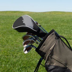 Soft Charcoal Noir  Golf Headcover