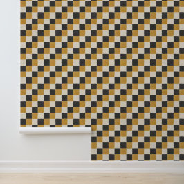 Soft Checkerboard Stripes & Checks Peel and Stick  Tapete