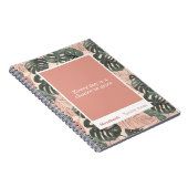 Soft Clay Monstera Block Quote Classic Notebook Notizblock (Rechte Seite)
