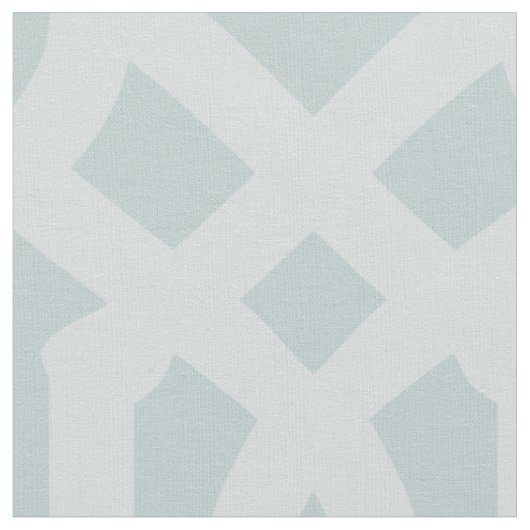 Soft Cloud Blue Trellis Large Scale Stoff (Nahaufnahme)