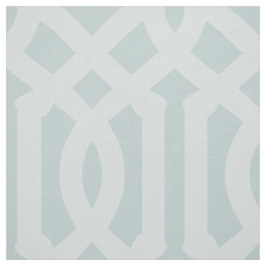 Soft Cloud Blue Trellis Large Scale Stoff (Muster)