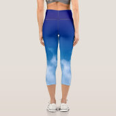 Soft Cloud Deep Sky Capri Leggings (Rückseite)