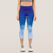 Soft Cloud Deep Sky Capri Leggings (Vorderseite)