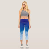 Soft Cloud Deep Sky Capri Leggings (Vorderseite)