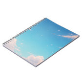 Soft Cloud Notebook, Pastel Sky Journal, Blue Sky  Notizblock (Linke Seite)