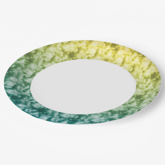 Soft Clouds 1 Pappteller (Schrägansicht)