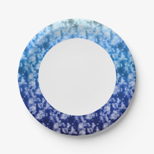 Soft Clouds 7 Pappteller (Vorderseite)