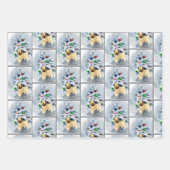 Soft Coat Wheaten Terrier Weihnachten Geschenkpapier Set (Vorderseite 3)