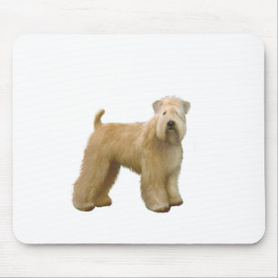 Soft Coated Wheaten Terrier (A) - stehend Mousepad