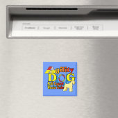 Soft_Coated_Wheaten_Terrier_Agility Magnet (In Situ (Geschirrspüler))