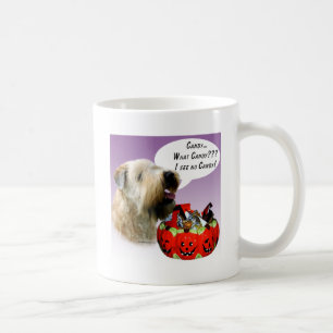 Soft Coated Wheaten Terrier Halloween Candy Kaffeetasse