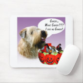 Soft Coated Wheaten Terrier Halloween Candy Mousepad (Mit Mouse)