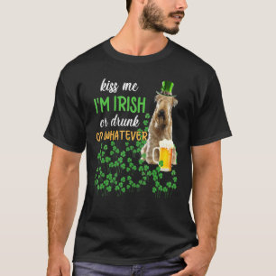 Soft Coated Wheaten Terrier Kiss Me I'm Irish Or D T-Shirt