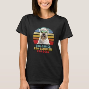 Soft Coated Wheaten Terrier Pro Choice Pro Feminis T-Shirt