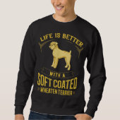 SOFT COATED WHEATEN TERRIER SWEATSHIRT (Vorderseite)