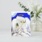 Soft Coated Wheaton Postkarte (Stehend Vorderseite)