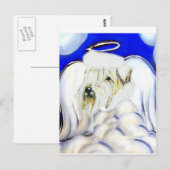 Soft Coated Wheaton Postkarte (Vorne/Hinten)