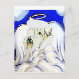Soft Coated Wheaton Postkarte