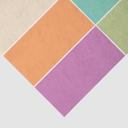 Soft Color Checkerboard Seidenpapier (Detail)