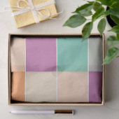 Soft Color Checkerboard Seidenpapier (Geschenk)