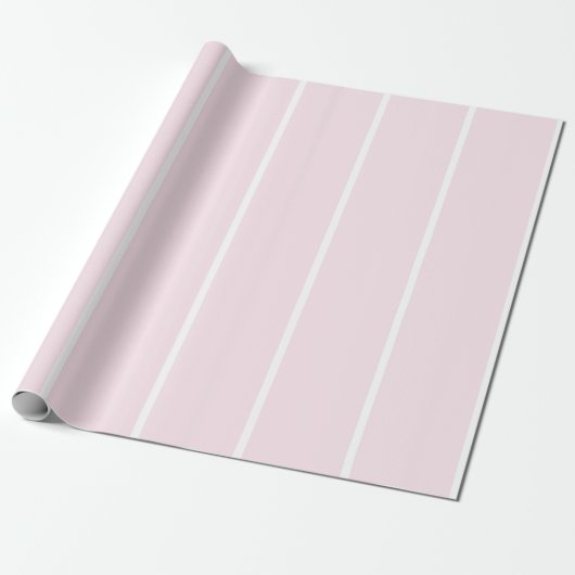 Soft Color Vertical Stripe Pattern Design Geschenkpapier (Ungerollt)