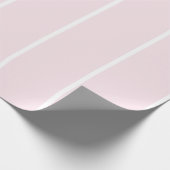Soft Color Vertical Stripe Pattern Design Geschenkpapier (Ecke)