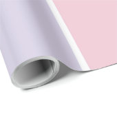 Soft Color Vertical Stripe Pattern Design Geschenkpapier (Rolleneckpunkt)