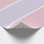 Soft Color Vertical Stripe Pattern Design Geschenkpapier (Ecke)