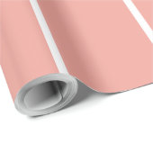 Soft Color Vertical Stripe Pattern Design Geschenkpapier (Rolleneckpunkt)