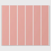 Soft Color Vertical Stripe Pattern Design Geschenkpapier (Flach)