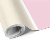 Soft Color Vertical Stripe Pattern Design Geschenkpapier (Rolleneckpunkt)