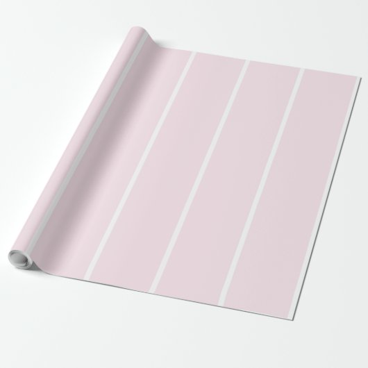 Soft Color Vertical Stripe Pattern Design Geschenkpapier (Ungerollt)