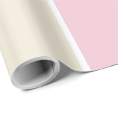 Soft Color Vertical Stripe Pattern Design Geschenkpapier (Rolleneckpunkt)