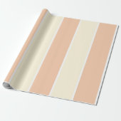 Soft Color Vertical Stripe Pattern Design Geschenkpapier (Ungerollt)