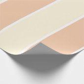 Soft Color Vertical Stripe Pattern Design Geschenkpapier (Ecke)