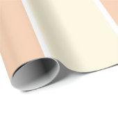 Soft Color Vertical Stripe Pattern Design Geschenkpapier (Rolleneckpunkt)