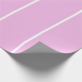 Soft Color Vertical Stripe Pattern Design Geschenkpapier (Ecke)