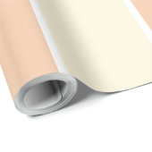 Soft Color Vertical Stripe Pattern Design Geschenkpapier (Rolleneckpunkt)