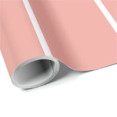 Soft Color Vertical Stripe Pattern Design Geschenkpapier (Rolleneckpunkt)
