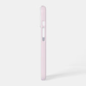 Soft Color Vertical Stripe Pattern Design iPhone 16 Hülle (Linke Seite)