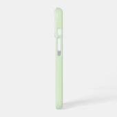 Soft Color Vertical Stripe Pattern Design iPhone 16 Hülle (Linke Seite)